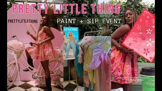 What happens at an INFLUENCER EVENT | PLT Event + Paint &amp; Sip