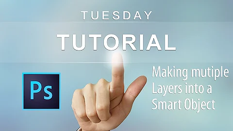 Turn multiple Photoshop layers into a Smart Object