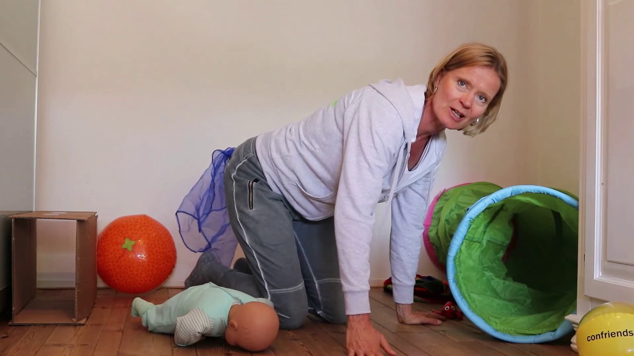 5 kruipen Baby ontwikkelstap