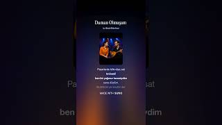 Şarkı Fabrikası - Duman Olmuşum