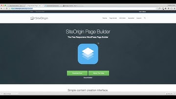 Download SiteOrigin Page Builder Plugin - Make A Website - Part 8