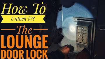 The Lounge Door Lockcode- The Last of Us part 2 - secret code | Sir Ubaidfarman7 | Indian Gamer