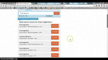 Citing a Book with Easybib