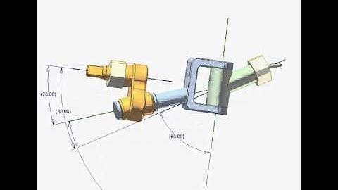 Spherical 4R mechanism 1