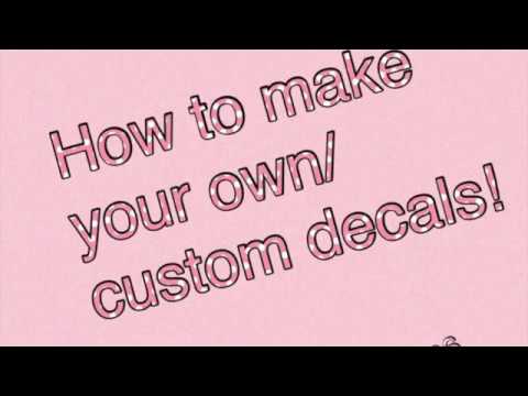 Tutorial How To Make Your Own Custom Decals For Bloxburg Ect Youtube - roblox bloxburg how to make your own decal