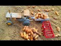 tractor cultivator agriculture machine science project | diy mini tractor peanut harvesting