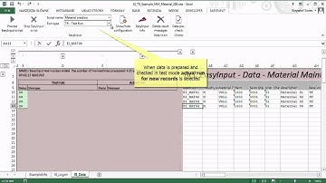 All for One EasyInput - how to integrate your SAP with MS Excel