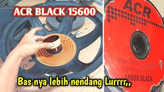 Ganti spool dan daun speaker acr black 15600 agar seperti baru lagi