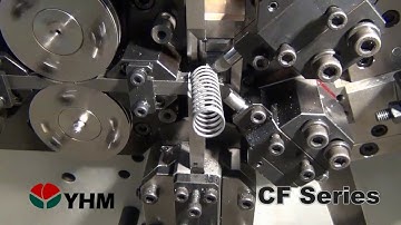 CNC Spring Machine CF Series-Big O.D. compression spring-YHM