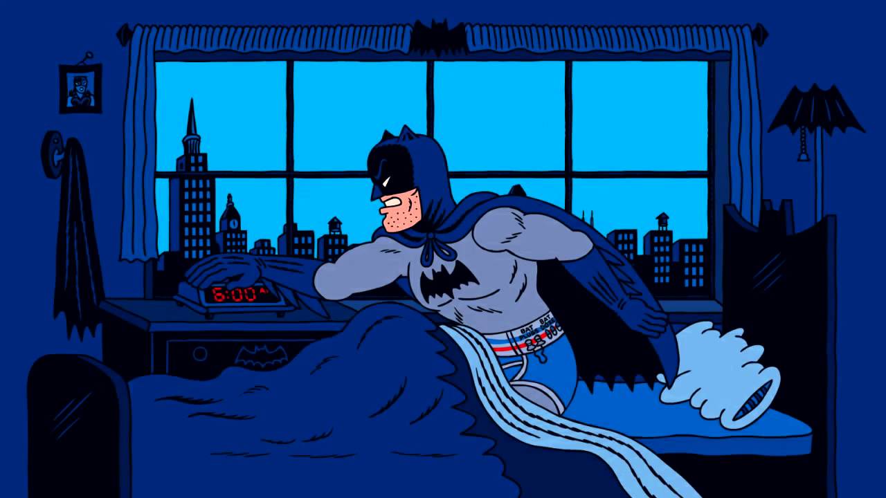 batman sleeping