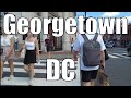 【4K】Washington DC - Georgetown Walking Tour (Narrated)