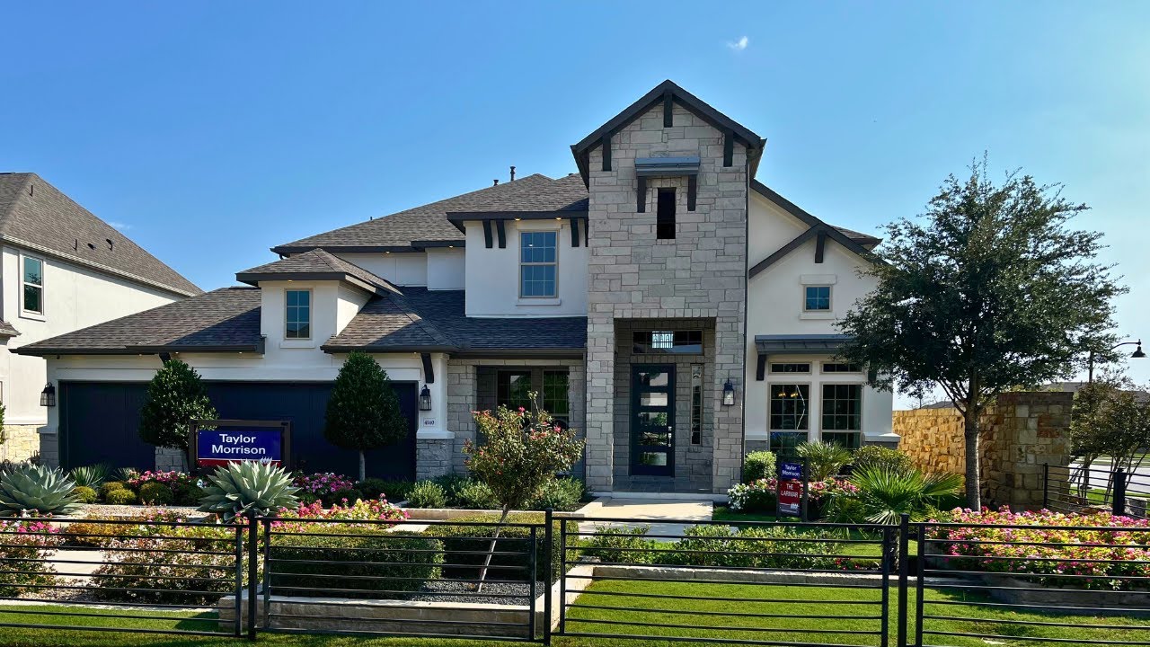 Must See Taylor Morrison Larimar Home Tour Travisso Leander TX