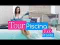 Tour Piscina - Reforma da Área externa | Antes e Depois