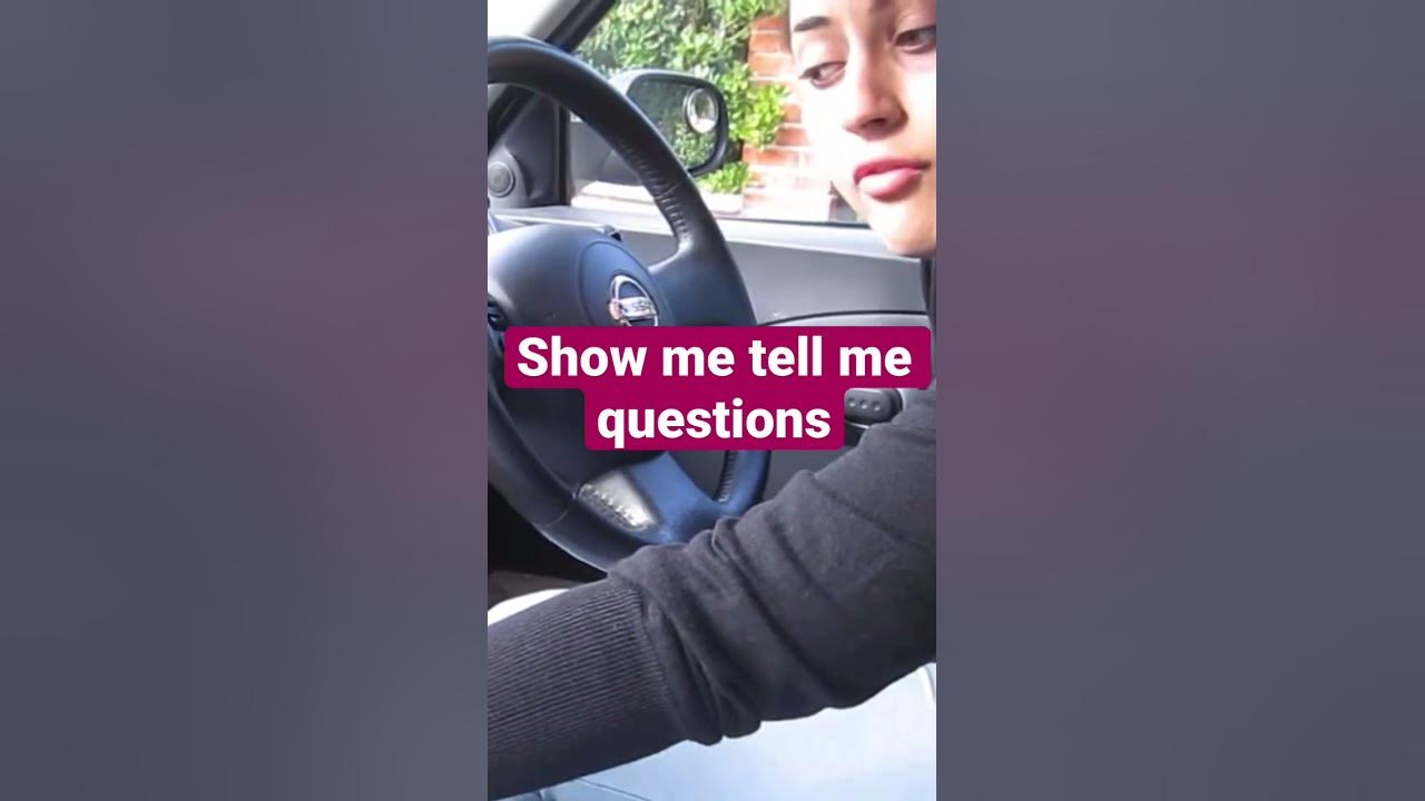 Show me tell me questions youtube