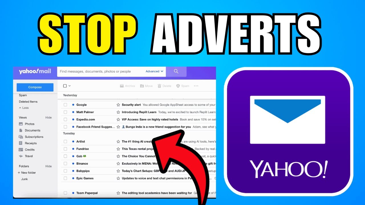 How Do I Stop Adverts On Yahoo Mail 2026 (New Method) - YouTube