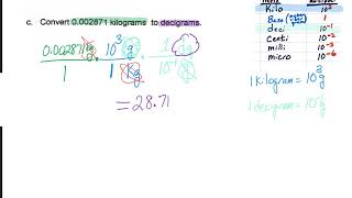 100U1p2b 2 step metric conversions