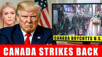 TRUMP Again Calls Canada the 51st State — Canada ANSWERS with a Nationwide Boycott