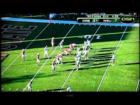 Oregon Football - Jeremiah Johnson's 2008 TD's