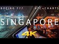 BOEING 777 TAKE OFF FROM SINGAPORE IN 4K