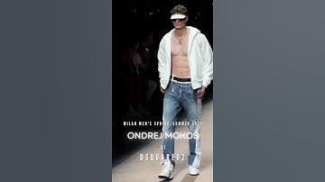 Ondrej Mokoš at Dsquared2 Spring/Summer 2024