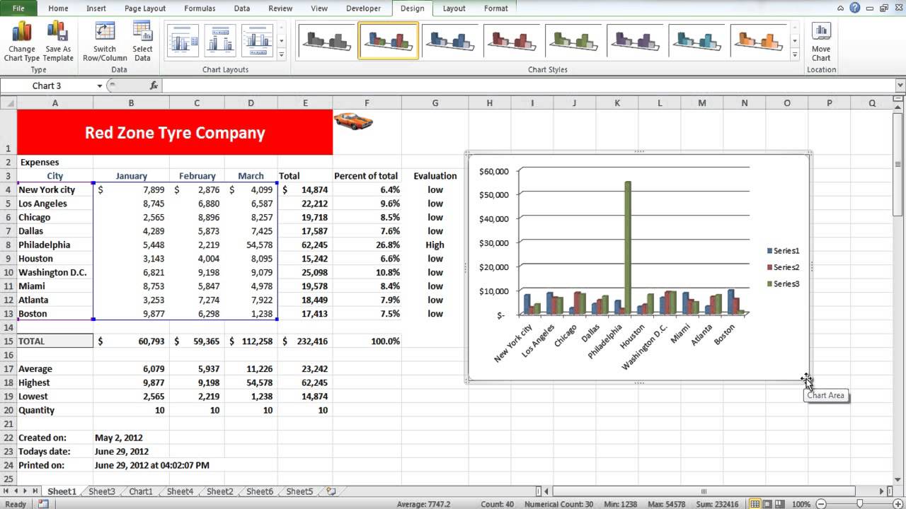 Excel Create A Chart From Selected Range Of Cells