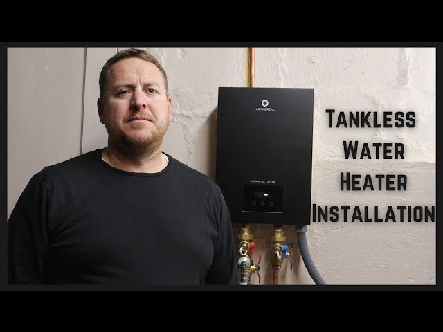 Airthereal Electric Tankless Water Heater 27kW, 240 Volts, Endless