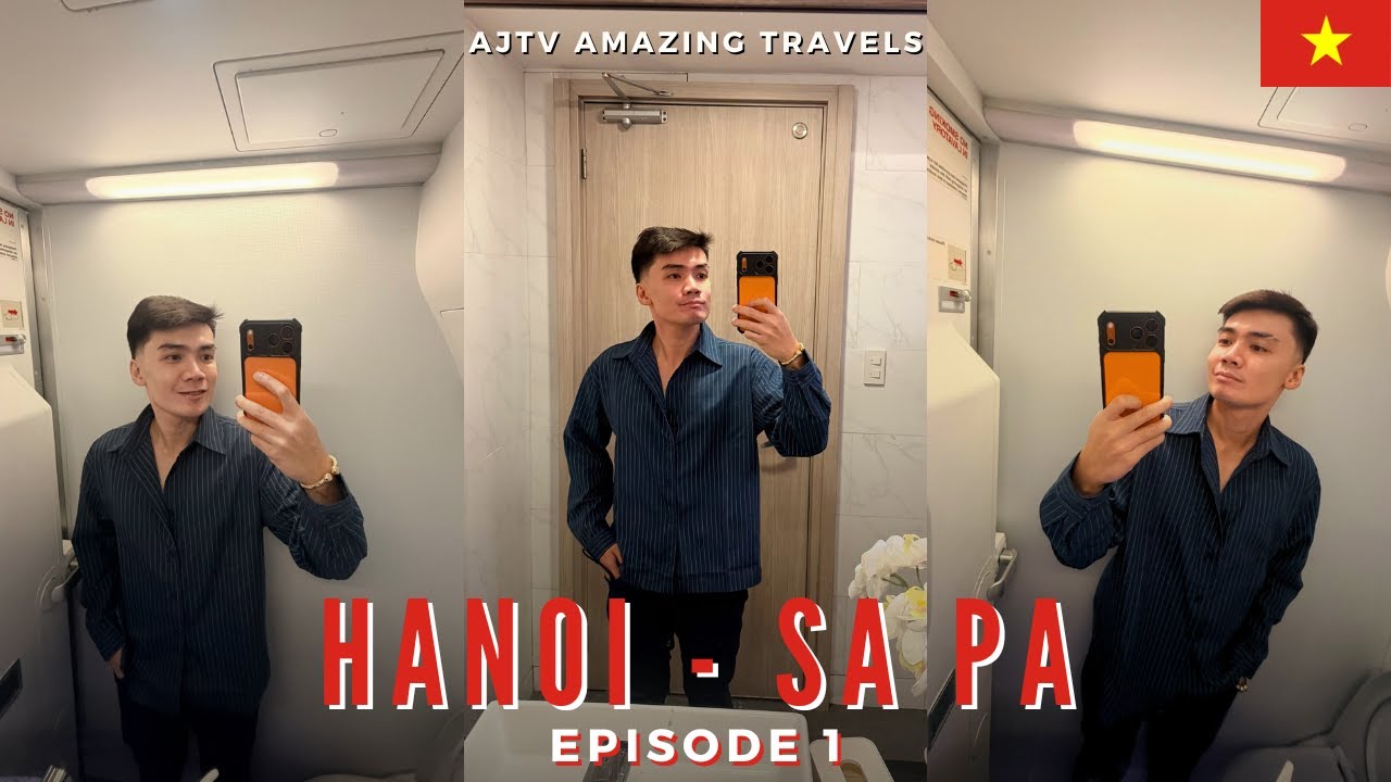 Hanoi & Sapa Vietnam Vlog EP1: Manila to Hanoi Journey, Noi Bai Arrival + Old Quarter Hotel Tour! 🇻🇳