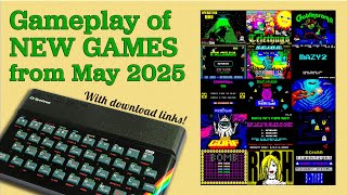 New ZX Spectrum games from May 2025 - YouTube