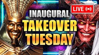 TAKEOVER TUESDAY - Live - Gear Raid 1, Gear Raid 3, Guild Boss! Come hang :) ⁂ Watcher of Realms