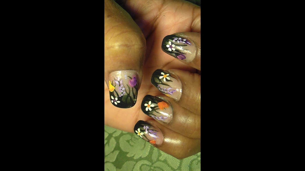 May Flowers Nail Art