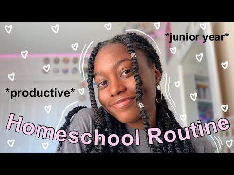 Day In My Life As A HOMESCHOOLER | Junior Year 2022