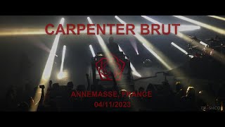 Carpenter Brut - Annemasse, Château Rouge (fr) 𐕣 Leather Sacraments Tour 2023 𐕣 [Full Show 4K]