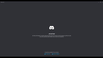 Discord: API Outage - Cant log in