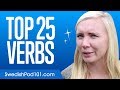 Top 25 Swedish Verbs