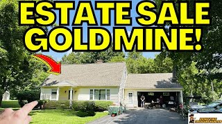 ESTATE SALE GOLD MINE DISCOVERED! by Prime Time Treasure Hunter 35,343 views 8 months ago 47 minutes