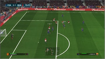 Pro Evolution Soccer 2017 : Messi dribble god