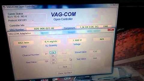 Vagcom iq adaptation (early ecu)