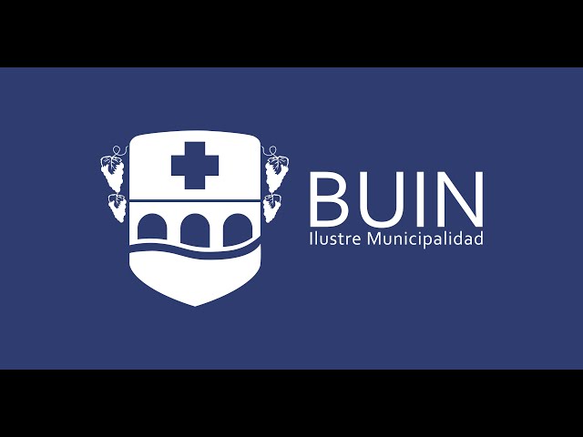Sesión Ordinaria N°30 del Concejo Municipal de Buin