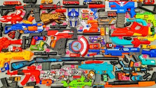 Membersihkan Nerf Shotgun, Assault Rifle, AK47, Sniper Rifle, Glock Pistol, M16, nerf Assault Rifle