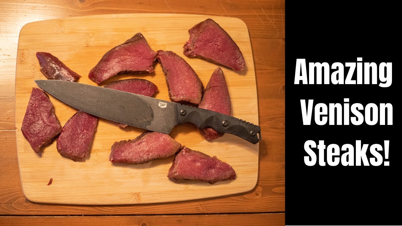 Cooking VENISON STEAKS YouTube