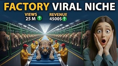 How I Created Viral Factory Process Videos Using Free Al Tool | NextGen Process-Style Channel Method