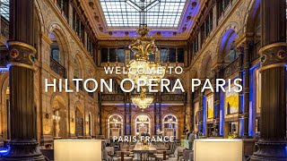 Hilton Paris Opera 4K, ROOM TOUR 2023