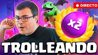 INTENTAREMOS TROLLEAR UN POCO EN EL TORNEO DE DOBLE DE ELIXIR | Clash Royale