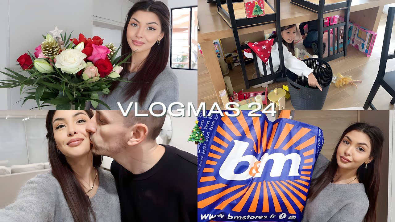 VLOGMAS 24 | Les courses de Noel🎄 - Lisa Ngo