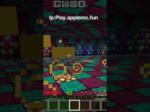 Ip:play.applemc.fun #minecraft #trendingshorts