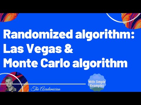 [Algo 34] Randomized algorithm  Las Vegas and Monte Carlo Algorithm