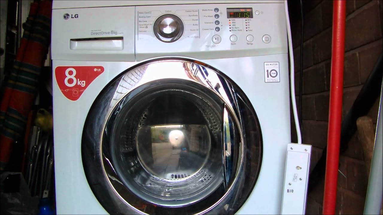Lg F1222td Direct Drive Washing Machine Tub Cleaning Cycle