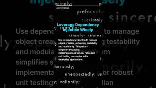 Leverage Dependency Injection
