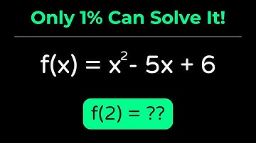 Find f(2) Without a Graph – Step-by-Step Function Evaluation for Beginners