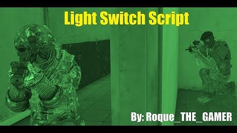 Arma 3 Light Switch Script test mission